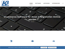 Tablet Screenshot of k3-netsolutions.com